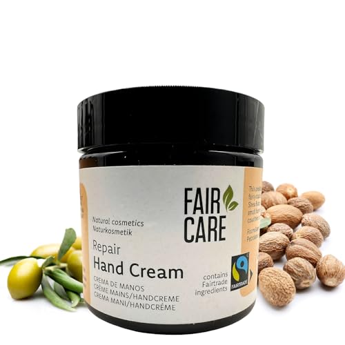FAIR CARE Handcreme Shea 100ml - reichhaltige Hautpflege aus Fairtrade-Zutaten - vegane und nachhaltige Handpflege FAIR CARE Handcreme Shea 100ml - reichhaltige Hautpflege aus Fairtrade-Zutaten - vegane und nachhaltige Handpflege von FAIR CARE