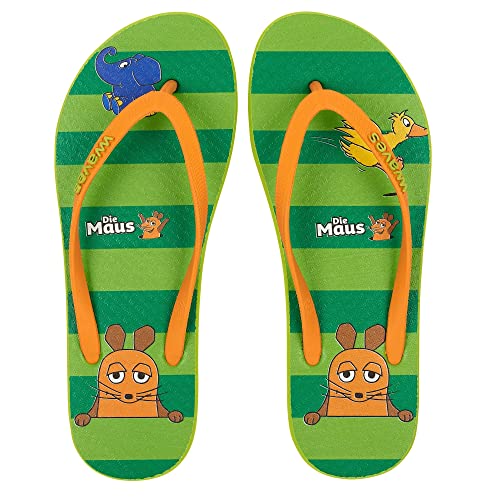 Kinder Flip-Flops Die Maus „drei Freunde“ Zehentrenner Größe 31,5 Kinder Flip-Flops Die Maus „drei Freunde“ Zehentrenner Größe 31,5 von FAIRMOVE