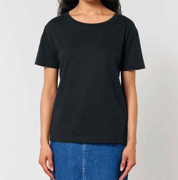 FAIRTICKEN BASICS Damen Basic Rundhals T-Shirt aus 100% Bio-Baumwolle von FAIRTICKEN BASICS