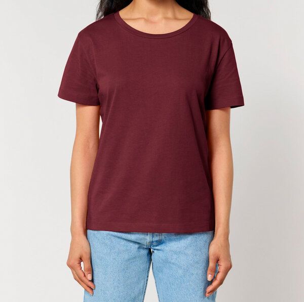 FAIRTICKEN BASICS Damen Basic Rundhals T-Shirt aus 100% Bio-Baumwolle von FAIRTICKEN BASICS