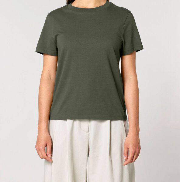 FAIRTICKEN BASICS Damen Basic T-Shirt aus 100% Bio-Baumwolle von FAIRTICKEN BASICS