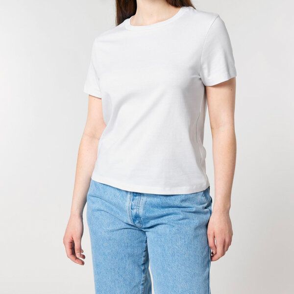 FAIRTICKEN BASICS Damen Basic T-Shirt aus 100% Bio-Baumwolle von FAIRTICKEN BASICS
