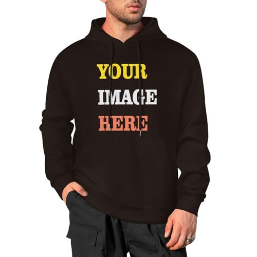 FAIRWHALE Customizable Men's and Women's Hoodie Design Your Own Personalized Pullover DIY Print Hoodies Customized Photo Hoodies von FAIRWHALE