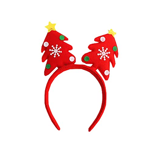 Damen-Stirnband mit Weihnachtsmotiv, Party-Kostüm, Accessoire, Weihnachtsbaum-Design von FAIRY BOUTIQUE