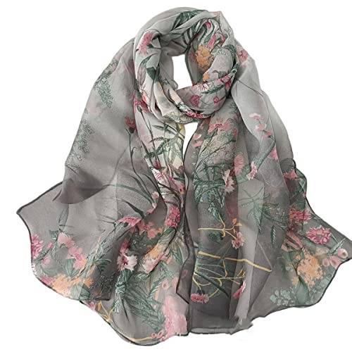 FAIRYGATE Chiffon Schal Damen Georgette Brautstola Brautschal Elegant Perfekt zum Brautkleid Festlicher Schal 51032 FAIRYGATE Chiffon Schal Damen Georgette Brautstola Brautschal Elegant Perfekt zum Brautkleid Festlicher Schal 51032 von FAIRYGATE