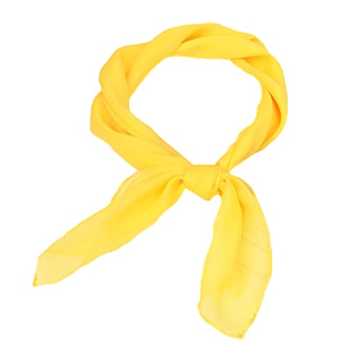 FAIRYGATE Chiffon Schal SeideSchal Gefühl Schal Halstuch Damen Seidentuch Scarf Bandana Handgelenk Kopftücher DA2912 von FAIRYGATE