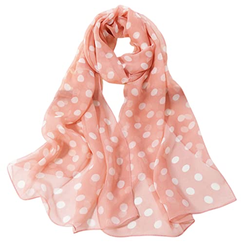 FAIRYGATE Chiffon Schal Tücher Damen Chiffon Schals Stola für Abendkleider Bandana Halstuch Damen Seide A5416 von FAIRYGATE