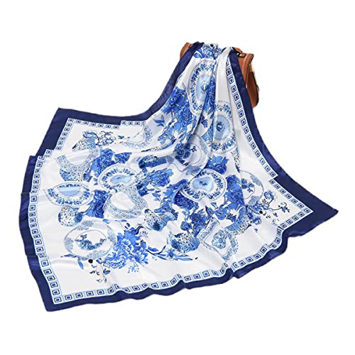 FAIRYGATE Damen Schal Kopftücher Halstuch Schal Frauen Elegant Schal Business Tuch Scarf Bandana Taschentuch Ansatz Handgelenk Verpackungs 75014 von FAIRYGATE