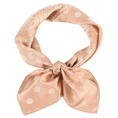 FAIRYGATE Halstuch Damen Seide Damen Seidentuch Quadrates Bedrucktes Halstuch Satin Seidenschal Kopftuch 70 x 70cm 92018 FAIRYGATE Halstuch Damen Seide Damen Seidentuch Quadrates Bedrucktes Halstuch Satin Seidenschal Kopftuch 70 x 70cm 92018 von FAIRYGATE