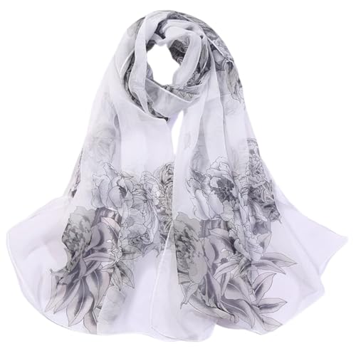 FAIRYGATE Damen Tuch Halstuch Stola Festlich Chiffon Schal Fur abendkleid Pashmina Winter Schals tücher für Frauen Warme Schal A5110 von FAIRYGATE