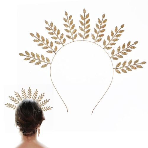 FAIRYGATE Haarreif Mädchen Braut Kopfschmuck Prom Festival Hochzeit Haar Zubehör Party Bauchtanz Haarschmuck für Frauen und Mädchen 4823 von FAIRYGATE