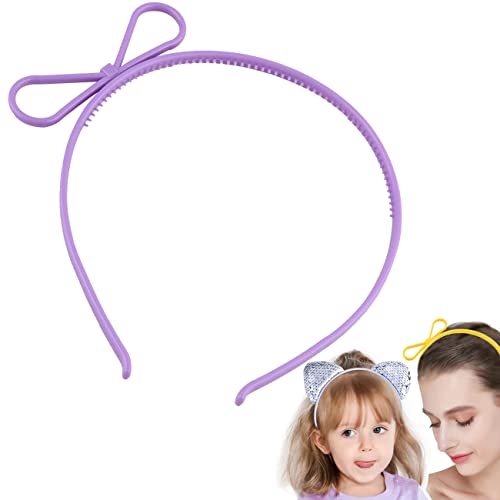 FAIRYGATE Haarreifen mit Schleife Haarband Festival Kopfbedeckung Haarschmuck für Damen und Mädchen Stirnband Kinder 2918 von FAIRYGATE