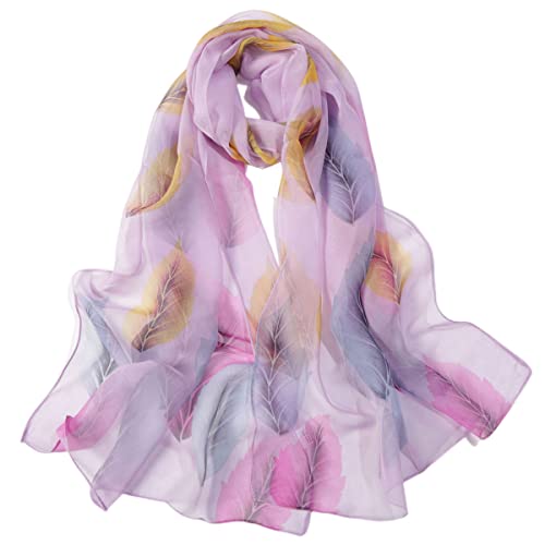 FAIRYGATE Halstuch Damen Seide Georgette Chiffon Stola Schal für Kleider in verschiedenen Farben 38022 von FAIRYGATE