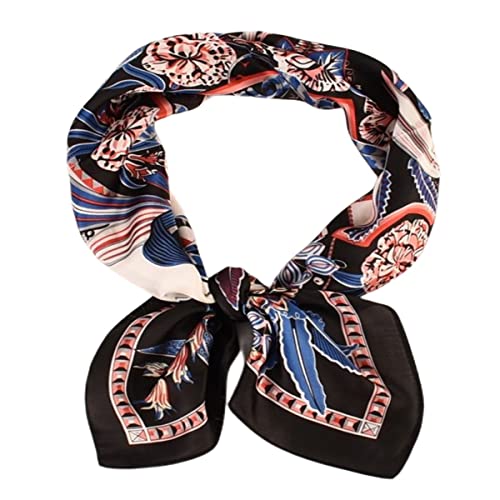 FAIRYGATE Seidentuch Haare Halstuch Damen Seide 70 * 70 cm Größe Schickes Seidentuch Bandana Perfekt für Frühling und Sommer 95016 von FAIRYGATE