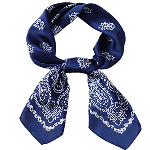 FAIRYGATE Halstuch Quadrat Seidentuch Schal Tuch Damen-schal Business schals Halstücher Multifunktion Seide Halstücher Kopftücher 29015 von FAIRYGATE