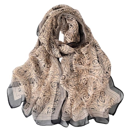 FAIRYGATE Halstuch Schal Damen Schal für Damen Tuch in leichter, einfarbig B7213 von FAIRYGATE