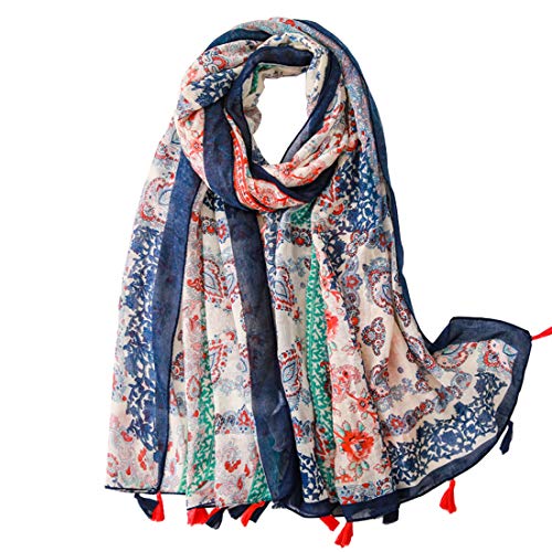 FAIRYGATE Halstücher Damen Tuch Kopftuch Halstuch Schal Damen Tücher Stola 0229 von FAIRYGATE