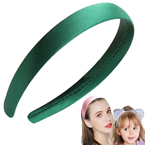 FAIRYGATE Hartschale Headbands breit Satin Haarband rutschfesten Band Haarband für Frauen Mädchen 4532 von FAIRYGATE