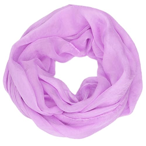 FAIRYGATE Musselin Tuch Damen Chiffon Tücher - Leichter Loop Schlauchschal Sommerschal Halstuch A0329 von FAIRYGATE