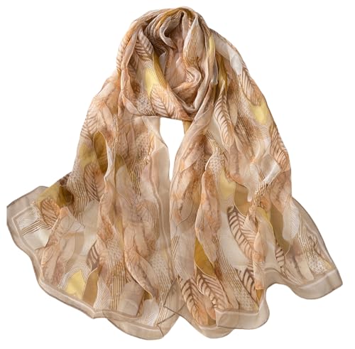 FAIRYGATE Musselin Tuch Damen Schal Damen Stola Schal für Abendkleider Sheer Leichter Umschlagtücher Tücher Wraps Bolero Sommer für Festlich Hochzeit B7015 von FAIRYGATE