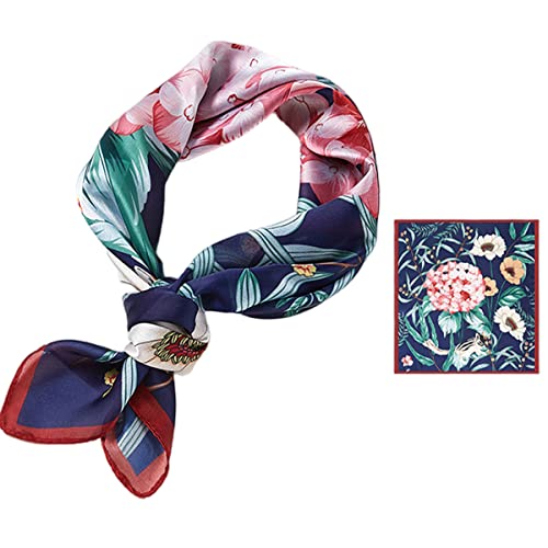 FAIRYGATE Schal Damen Scarf Bandana Elegant Stole Damen Polyester Cloth Square Headscarf Neckerchief Fashion Handtücher elegant und sanft 31010 von FAIRYGATE