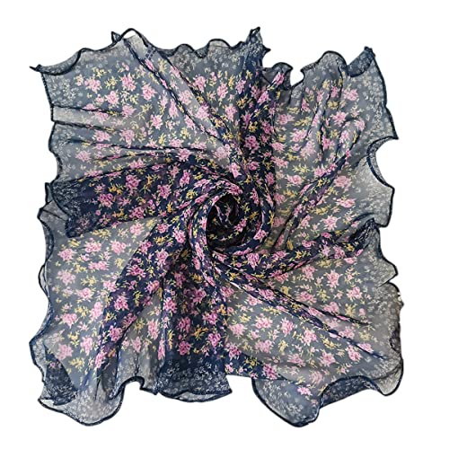 FAIRYGATE Schal Damen Tuch Chiffon Seidenschals Eleganter Modischer Weicher Leichter Damenschal Seidentuch Geeignet für Alle Jahreszeiten 45006 von FAIRYGATE