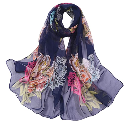 FAIRYGATE Schal Damen Schals und Tücher Stola für Damen elegant für Zeremonie Schal Damen Chiffon Schulterbezug Damen eleganter Schal leichter Schal A5113 von FAIRYGATE