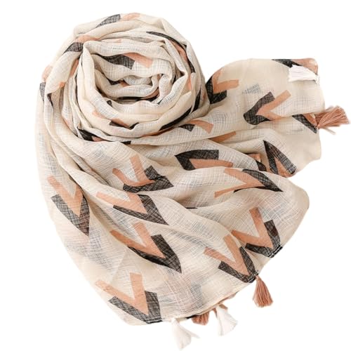 FAIRYGATE Tuch Damen Frühling Blumenmuster Schal für Frauen Leichtgewicht für Herbst Winter Schals Schal Wrap Stola Damen Festlich 58009 von FAIRYGATE