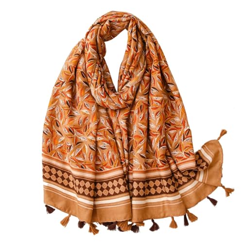 FAIRYGATE Stola Damen Festlich Schaltuch Schal Schals & Tücher für Damen Stola Mädchen Elegantes Accessoire Baumwolle Halstuch Schulter Tuch oder Umschlagstuch Einsetzbar Mama Geschenk 66006 von FAIRYGATE