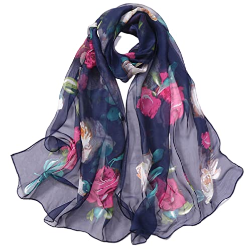 FAIRYGATE Schals für Damen Tuch Damen Tücher Chiffon Stola Damen Festlich Shawl für Frauen Damen Schals und Wraps Seidentücher A5216 von FAIRYGATE