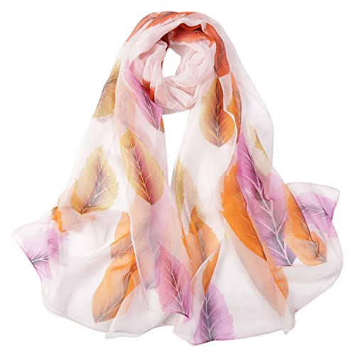 FAIRYGATE Schals & Tücher für Damen Georgette Weiche schiere verzierte Chiffon Braut Hochzeit Schal Wickel 38021 von FAIRYGATE