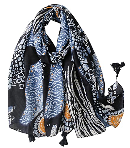 FAIRYGATE Schals & Tücher für Damen Halstuch Tuch Paisley Schal Multifunktionstuch Stola in Mehrere Stile für das ganze Jahr über 7011 von FAIRYGATE