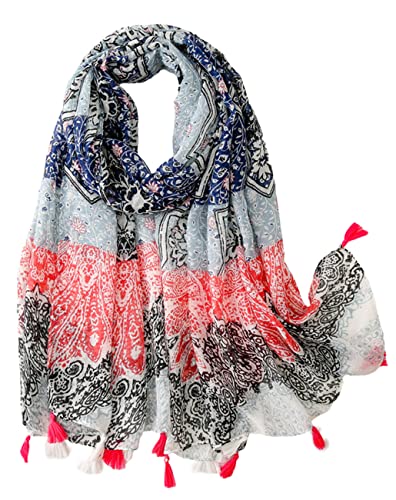 FAIRYGATE Schals & Tücher für Damen Schal Stolen Schultertuch für Frauen Hochzeit Umschlagtuch Tuch Frühling Sommer Herbst Winter 362227 von FAIRYGATE