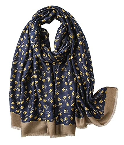 FAIRYGATE Schals & Tücher für Damen Schal XXL Baumwolle Warm Halstuch Stola Scarf Shawl Lässige Weich Lustig Frühling Sommer Herbstschal Geschenk Freundin 81013 von FAIRYGATE