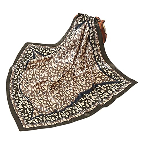 FAIRYGATE Seiden Halstuch Haare Quadrat Schal Damen Tücher Stolen Hochwertiges Seidentuch Seidenschal Stola Kopftücher 90008 von FAIRYGATE