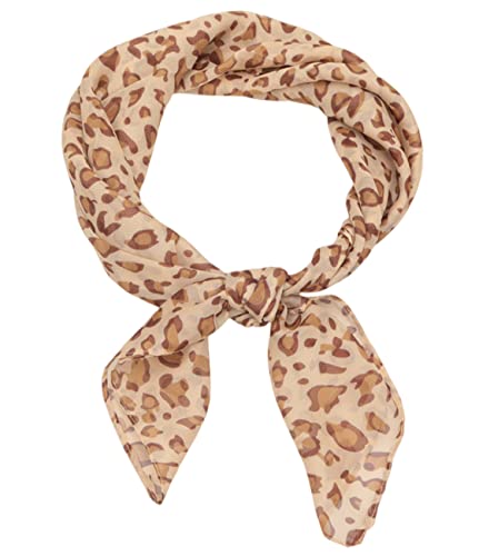 FAIRYGATE Seidenschal Damen Chiffon Elegante Seidentuch Haare Seidentuch Damen Halstuch Damen Seide Elegant Satintuch Bandana Tuch Kopftücher Damen Taschentuch Ansatz Scarf DA2705 von FAIRYGATE