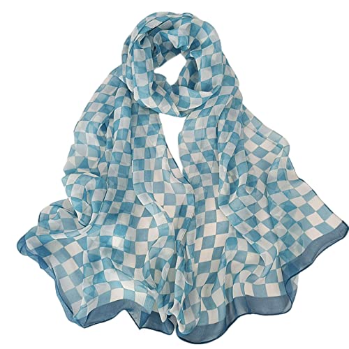 FAIRYGATE Seidentuch Haare Schals und Tücher Seiden Tuch Hochwertiger Schal für Damen Mädchen Halstuch Umschlagstuch Pashmina Weicher Stola für Abendkleid A4323 von FAIRYGATE