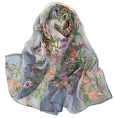 FAIRYGATE Stola Damen Festlich Schal Damen Chiffon Georgette Hijab Wrap Multi Fuctional Schals & Tücher 51034 von FAIRYGATE