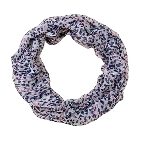 FAIRYGATE Tuch Animal Print Loop Cary Basic Schal Damen-schal Schlauchschal Rundschal Halstücher farben Loopschal 37227 von FAIRYGATE