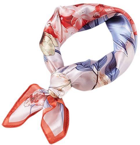 FAIRYGATE Tücher Damen Damenschal Schal Halstücher Schal Seide Gefühl Frauen Damenschal Faux Seidenschal Warmer Leicht Schals Tücher Stolen Kopftücher 31011 von FAIRYGATE