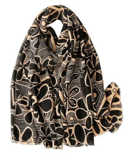 FAIRYGATE Schal Damen Damenschal Tücher Mode Schals & Tücher für Mädchen Gemustert Bedruckt Elegant Lang Ganzjährig Schal 83028 von FAIRYGATE
