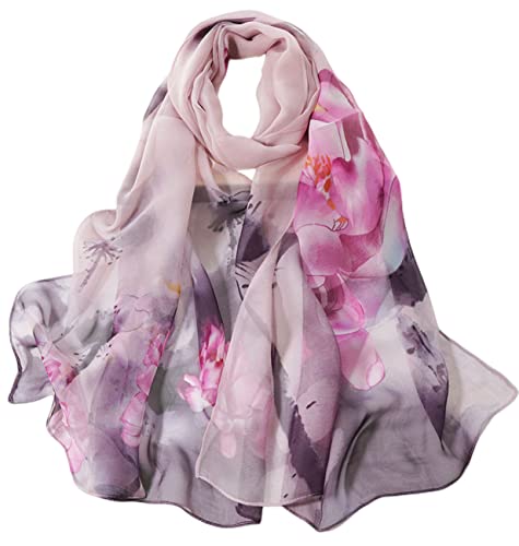 FAIRYGATE Tücher Damen Seide Satin Stola Damen Festlich Shawl für Brautkleider Abendkleider Sommer Elegante Party Weicher Schal A4119 von FAIRYGATE