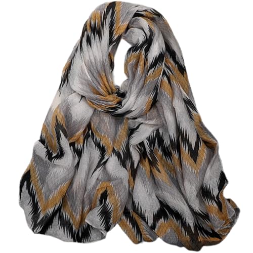 FAIRYGATE Tücher Damen Sommer Musselin Tuch - Leichter Schals Lang Stola Sommerschal Halstuch Elegant 59023 von FAIRYGATE