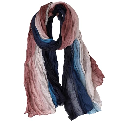 FAIRYGATE XXL Schal Tuch Damen Frühling - Halstuch Musselin Schals Sommerschal Halstuch 47076 von FAIRYGATE