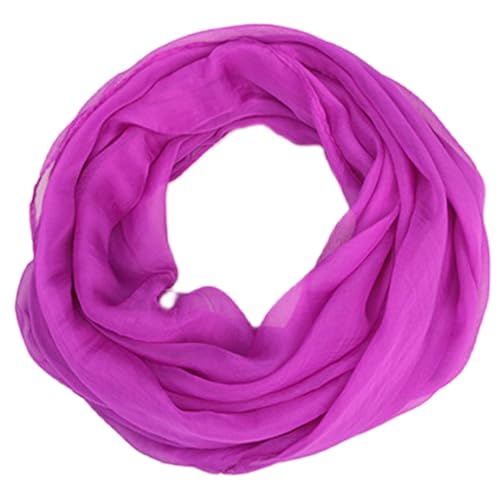 Loop Schal Damen Sommer Leicht - Schals Schlauchschal Chiffon Loopschal Geschenk für Frauen A0330 von FAIRYGATE