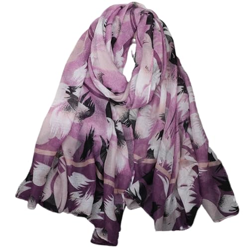 Tücher Damen Frühling Schal XXL - Schals Halstuch Tuch Frauen Elegant Scarf 59025 von FAIRYGATE