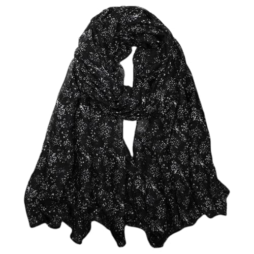 Tücher Lang Tuch Schwarz Damen - Muslimisches für Frauen Halstuch Schal Stola Frühling 46021 von FAIRYGATE