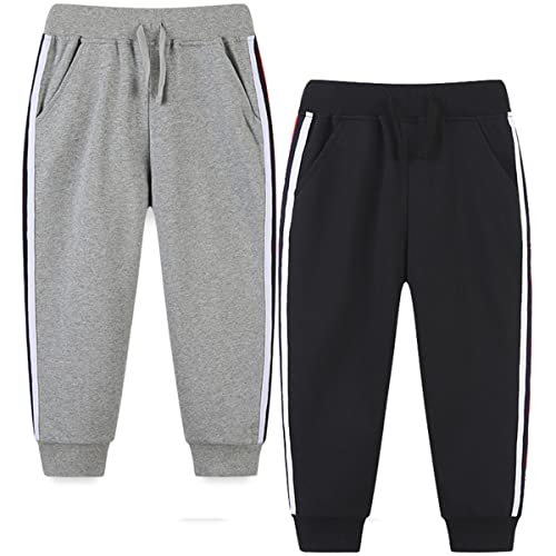 FAIRYRAIN 2er Pack Jungen Jogginghose Baumwolle Sweathose Karikatur Gedruckt Kordelzug Freizeithose Sporthose 7T FAIRYRAIN 2er Pack Jungen Jogginghose Baumwolle Sweathose Karikatur Gedruckt Kordelzug Freizeithose Sporthose 7T von FAIRYRAIN