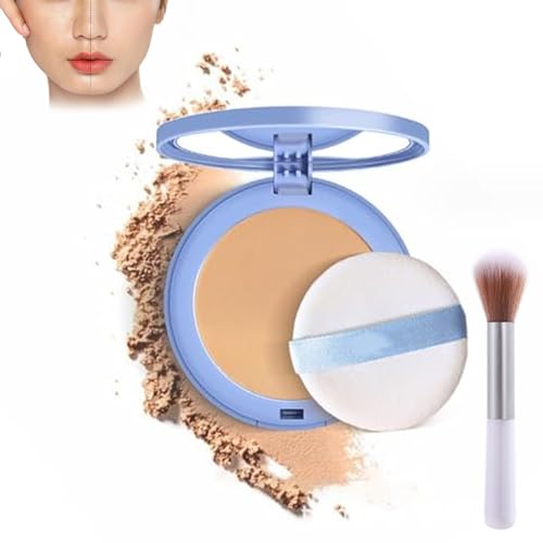 GAGK Matte Perfection Pressed Powder, Oil Control Face Pressed Powder, Setting Powder Makeup, Soft Focus Setting Powder, Waterproof Long Lasting Finishing Powder, Leaves Skin Smooth and Clean (#03) von FAIRZ