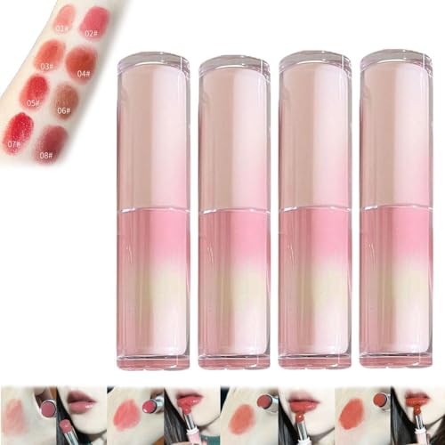 Herorange Lipstick, Herorange Lip, Herorange Jelly Lipstick, Long Lasting Jelly Lip Gloss, Moisturise and Lighten Lip Lines, Lip Tint Hydrating, Moisturise and Lighten Lip Lines (1+2+3+4) von FAIRZ